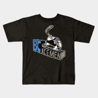 Defunct BC Icemen Hockey Team Kids T-Shirt